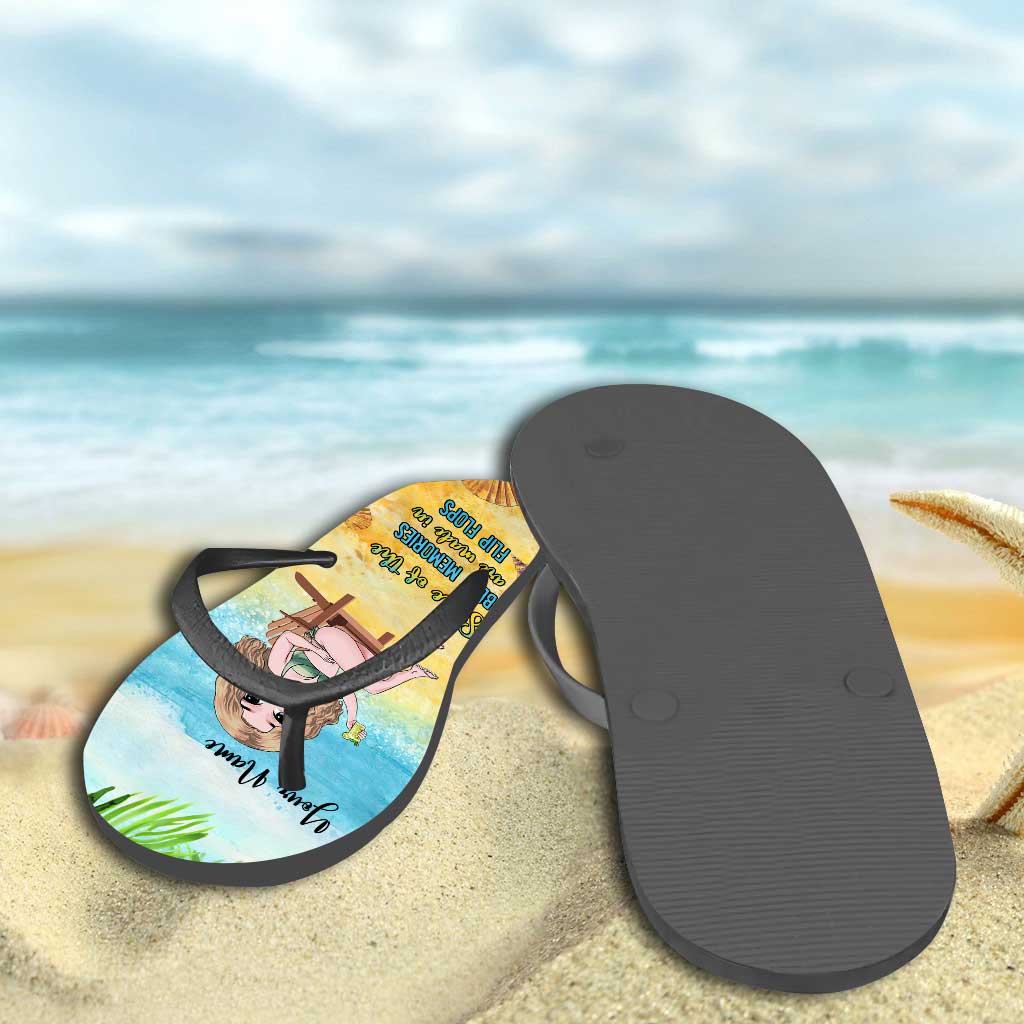 Manche der schönsten Erinnerungen entstehen in Flip-Flops – personalisierte Flip-Flops für Meeresliebhaber