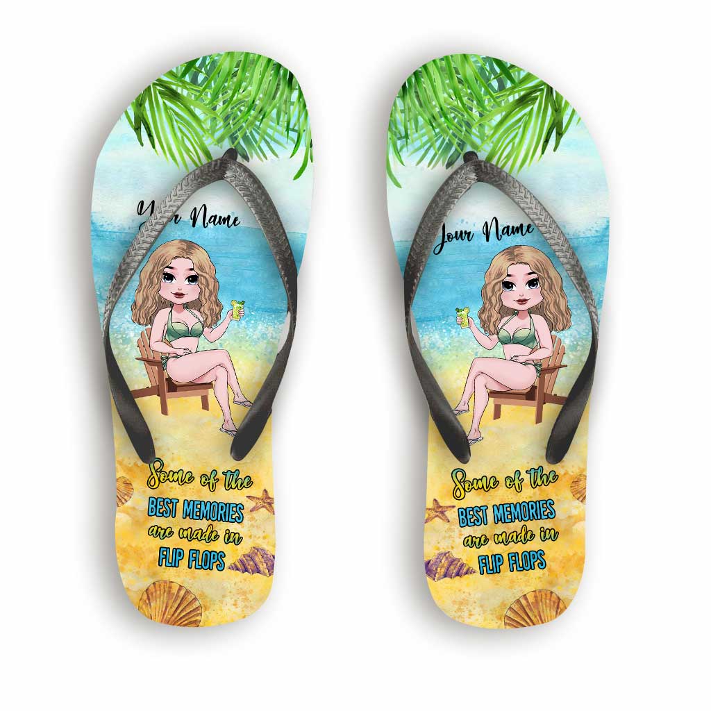Manche der schönsten Erinnerungen entstehen in Flip-Flops – personalisierte Flip-Flops für Meeresliebhaber