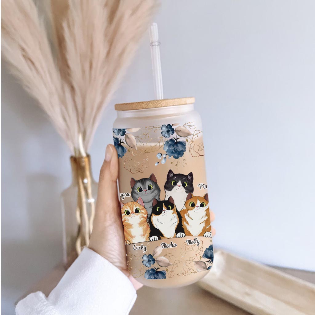 Alles schmeckt besser – Katzengeschenk für Hundeliebhaber – personalisiertes Dosenglas