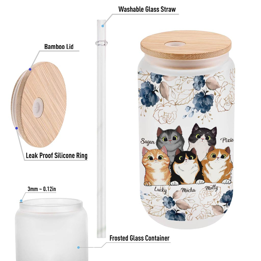 Alles schmeckt besser – Katzengeschenk für Hundeliebhaber – personalisiertes Dosenglas