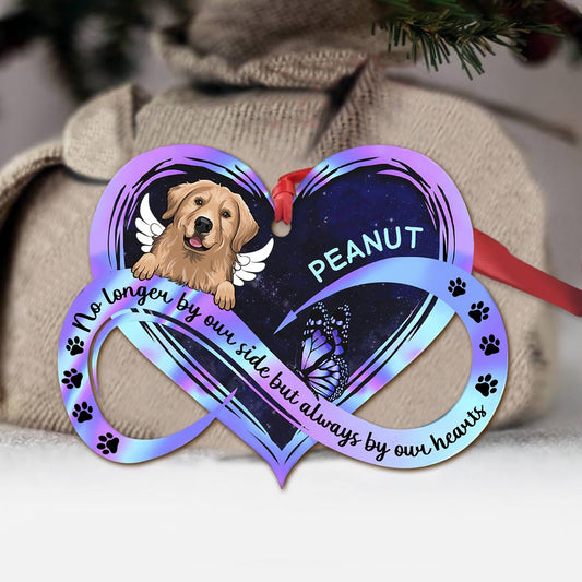 No Longer By Our Side - Personalized Dog Ornament