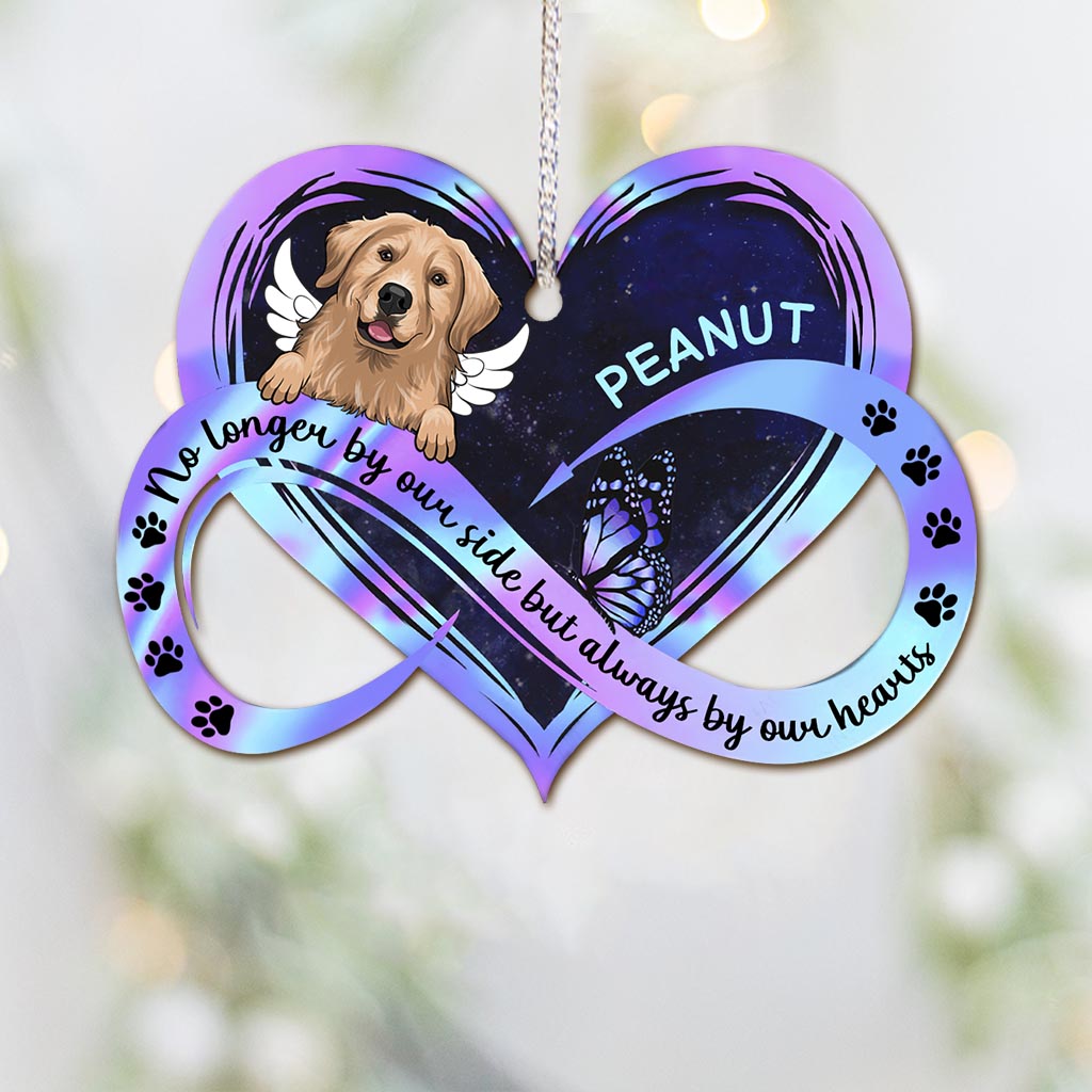 No Longer By Our Side - Personalized Dog Ornament