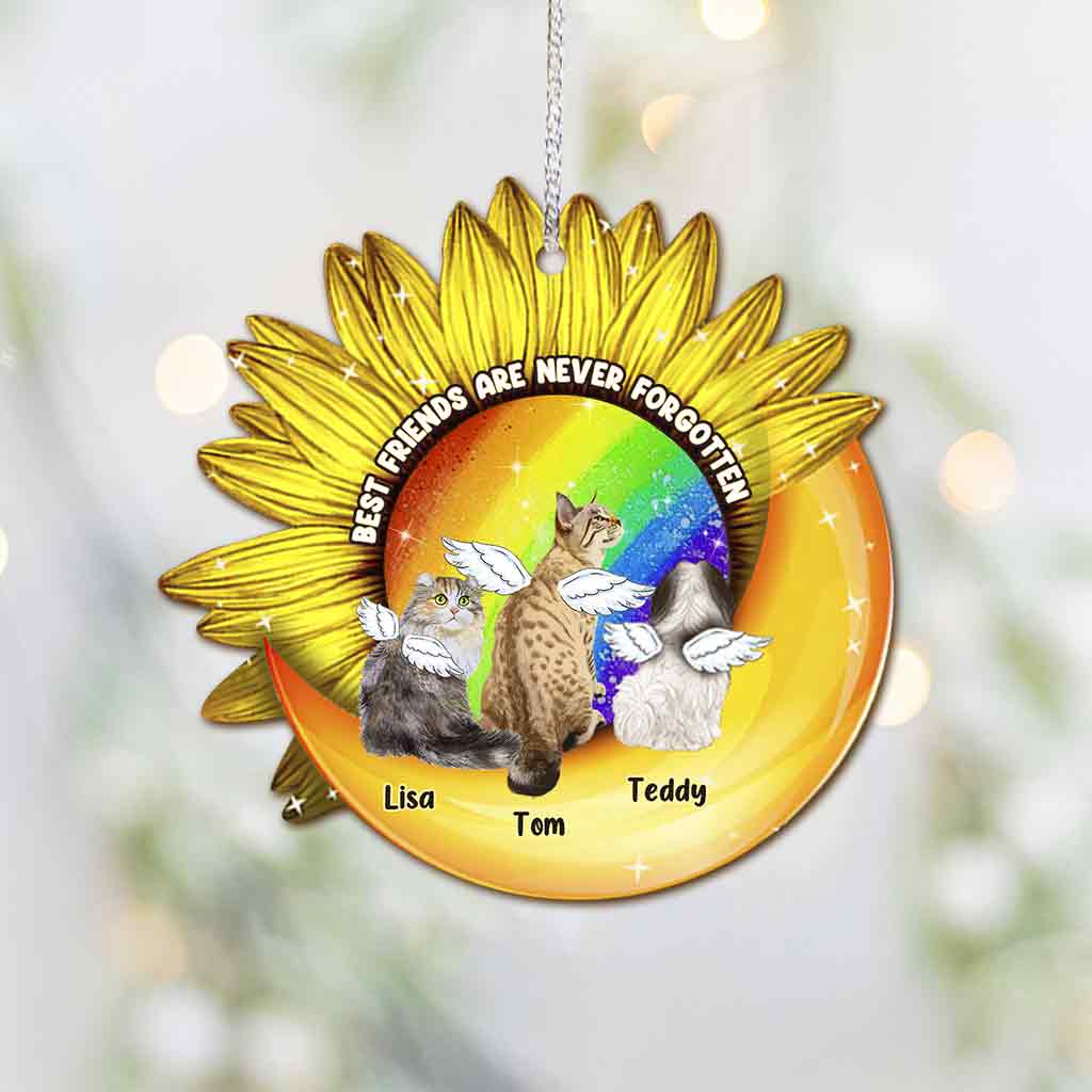 Beste Freunde werden nie vergessen – personalisierter Hundeanhänger