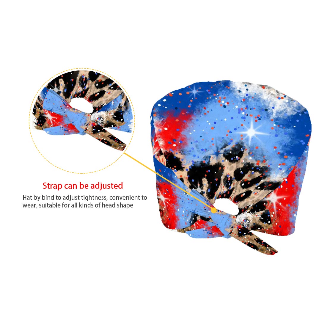 American Nurse Proud - Personalized Nurse Scrub Cap