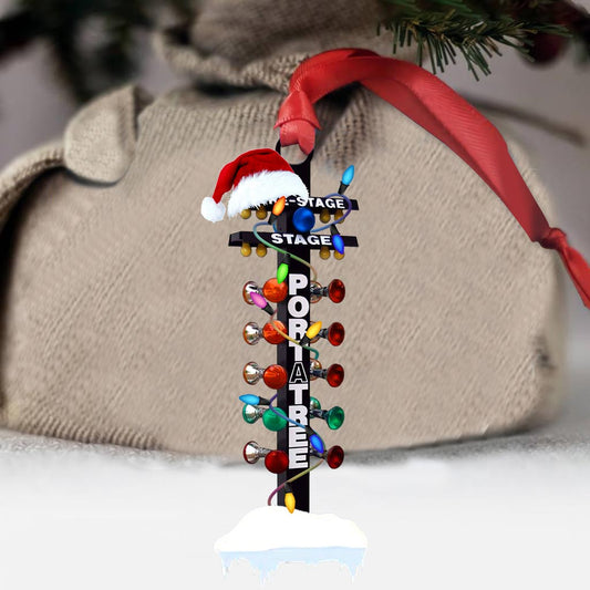 My Christmas Tree - Racing Ornament (Printed On Both Sides)