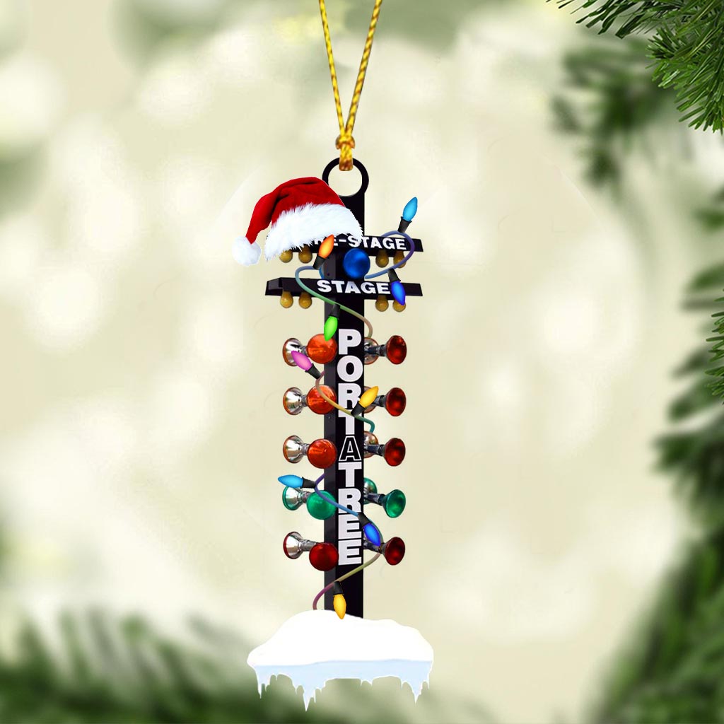 My Christmas Tree - Racing Ornament (Printed On Both Sides)