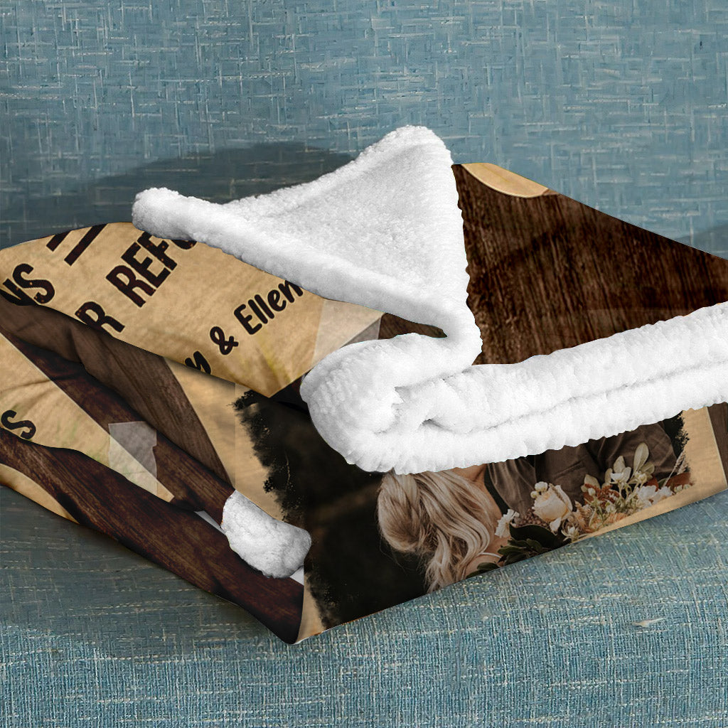 Ich gehöre dir – Personalisierte Pärchendecke