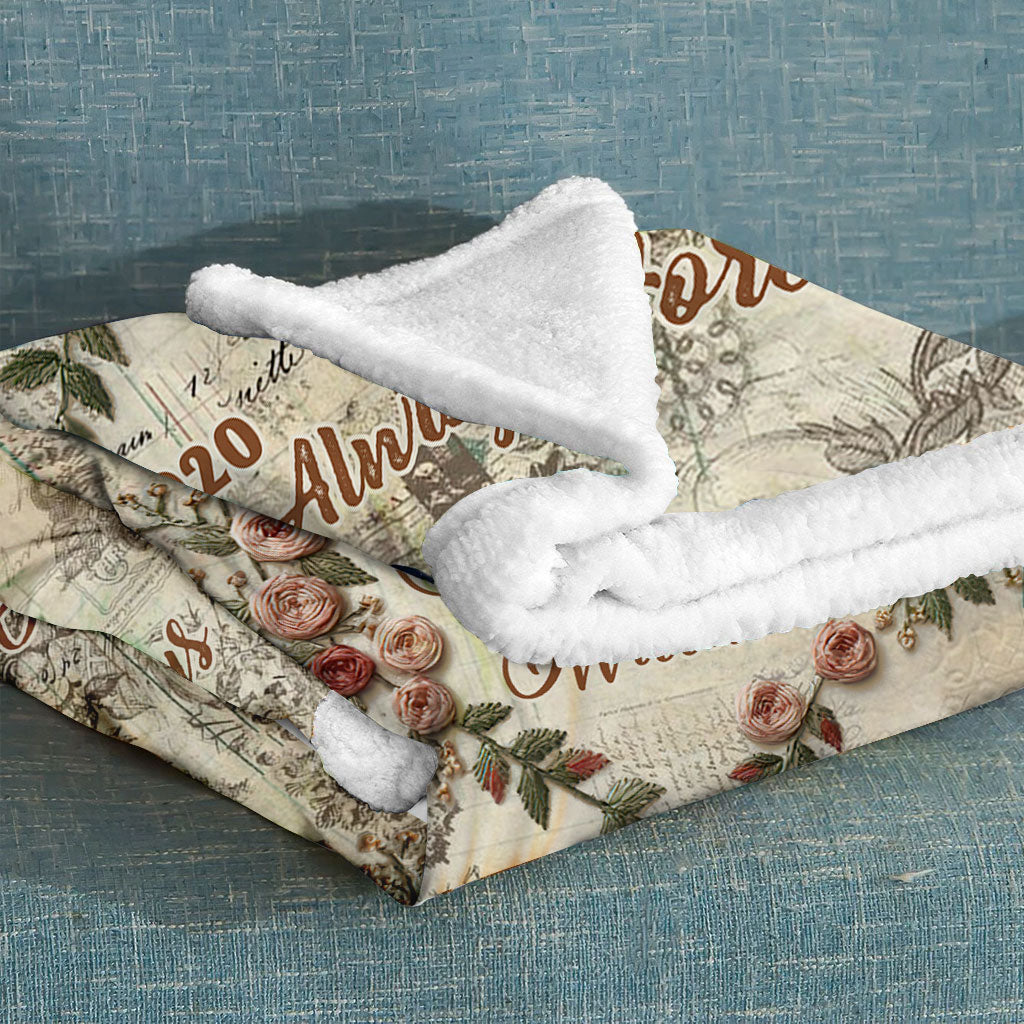 Für immer und ewig – Personalisierte Pärchendecke