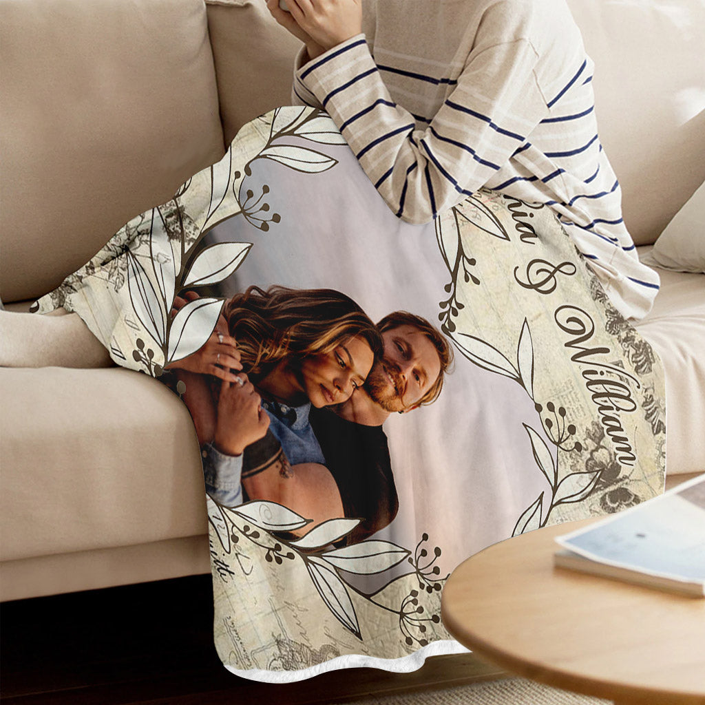 Für immer und ewig – Personalisierte Pärchendecke