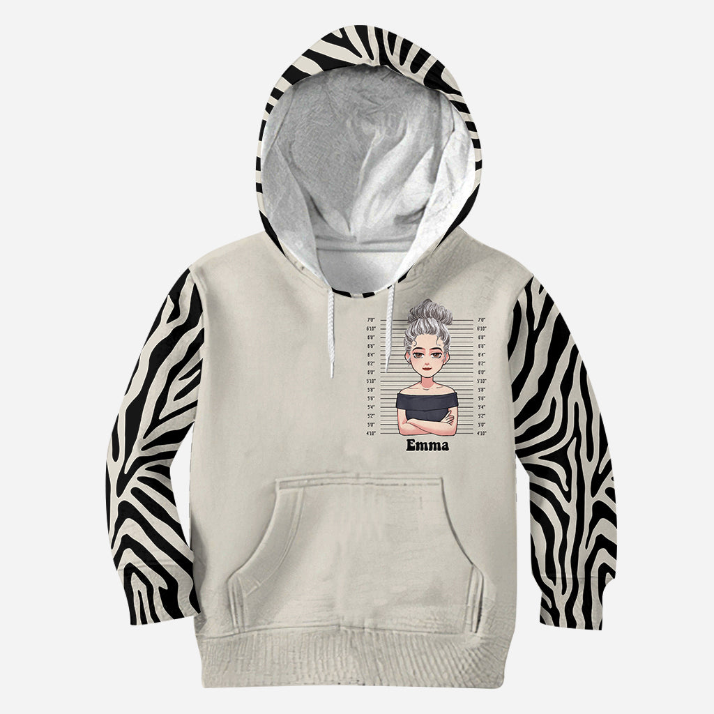 Nana Partners In Crime – Personalisierter Muttertags-Hoodie und Leggings für Oma