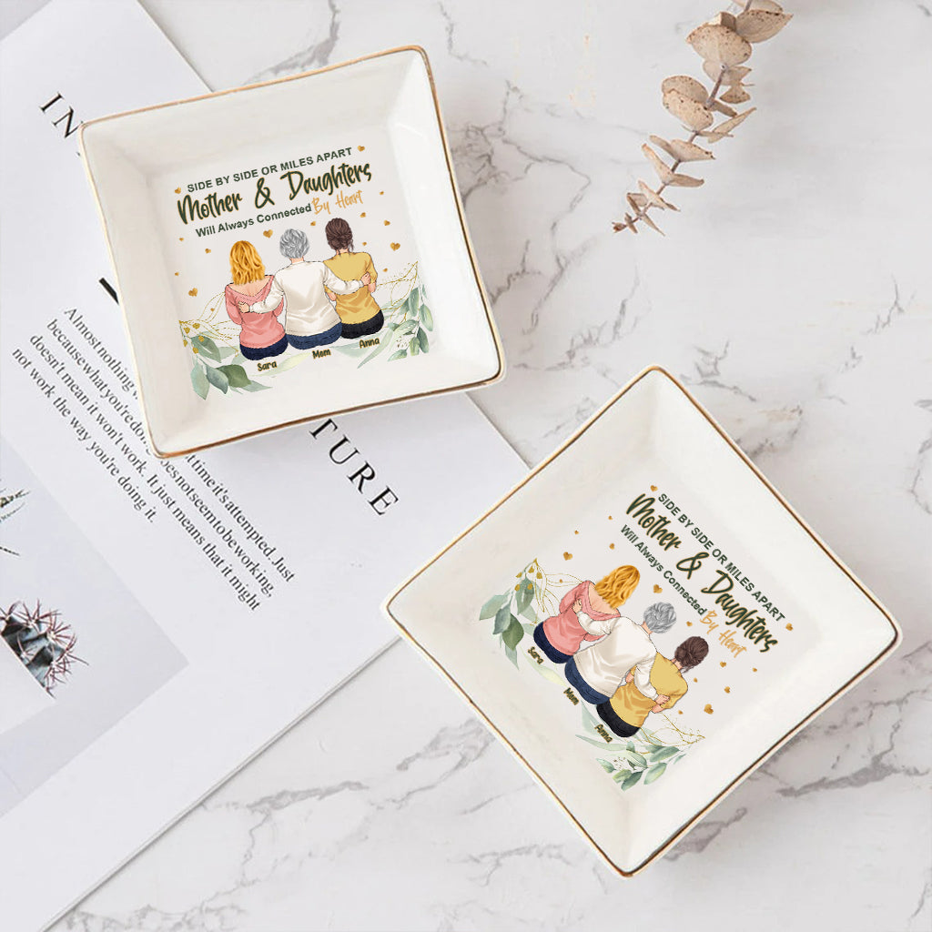 Seite an Seite – Personalisierte Schmuckschale zum Muttertag