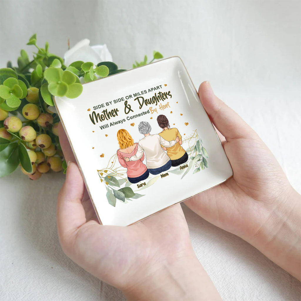 Seite an Seite – Personalisierte Schmuckschale zum Muttertag