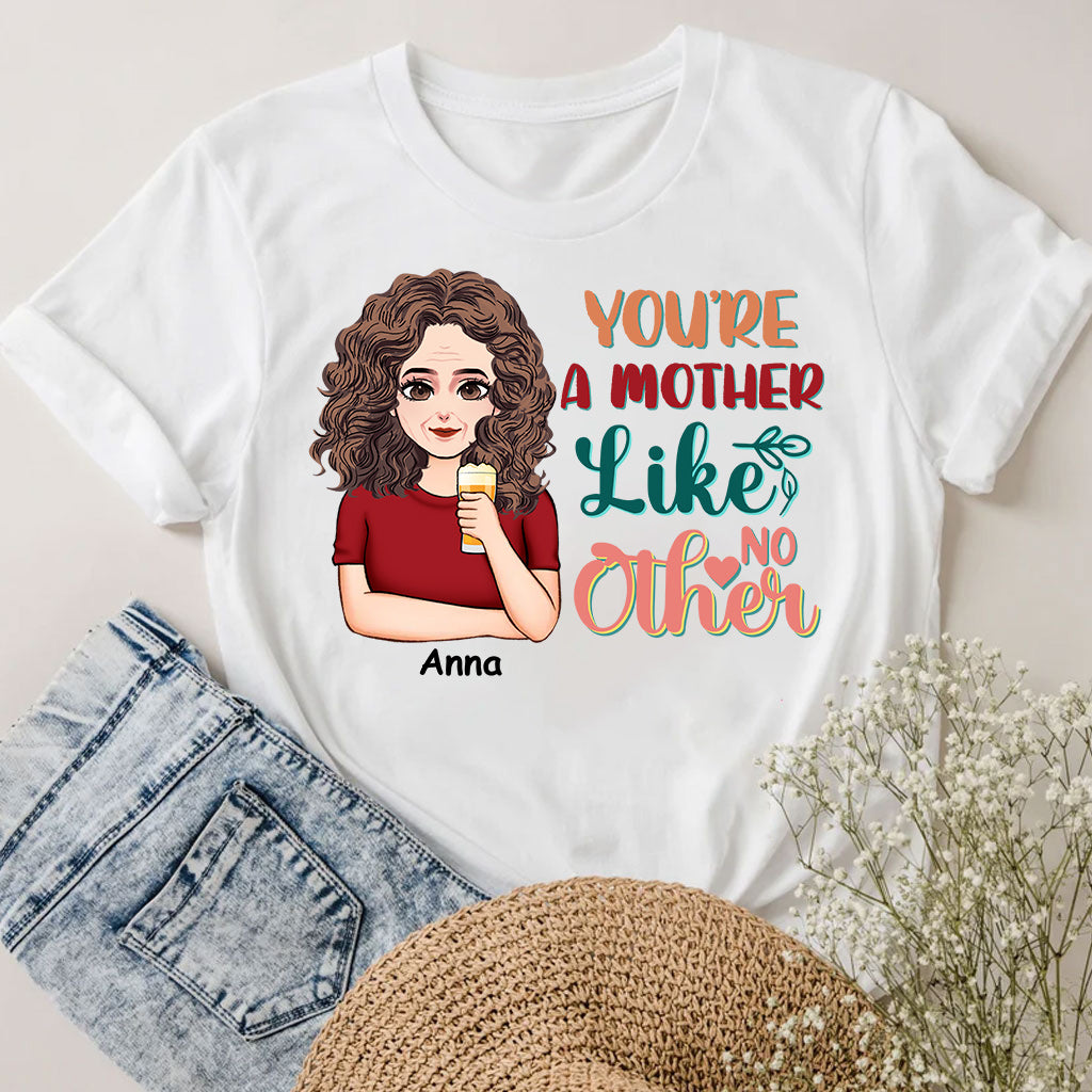 Du bist eine Mutter wie keine andere – Personalisiertes Muttertags-T-Shirt und Hoodie