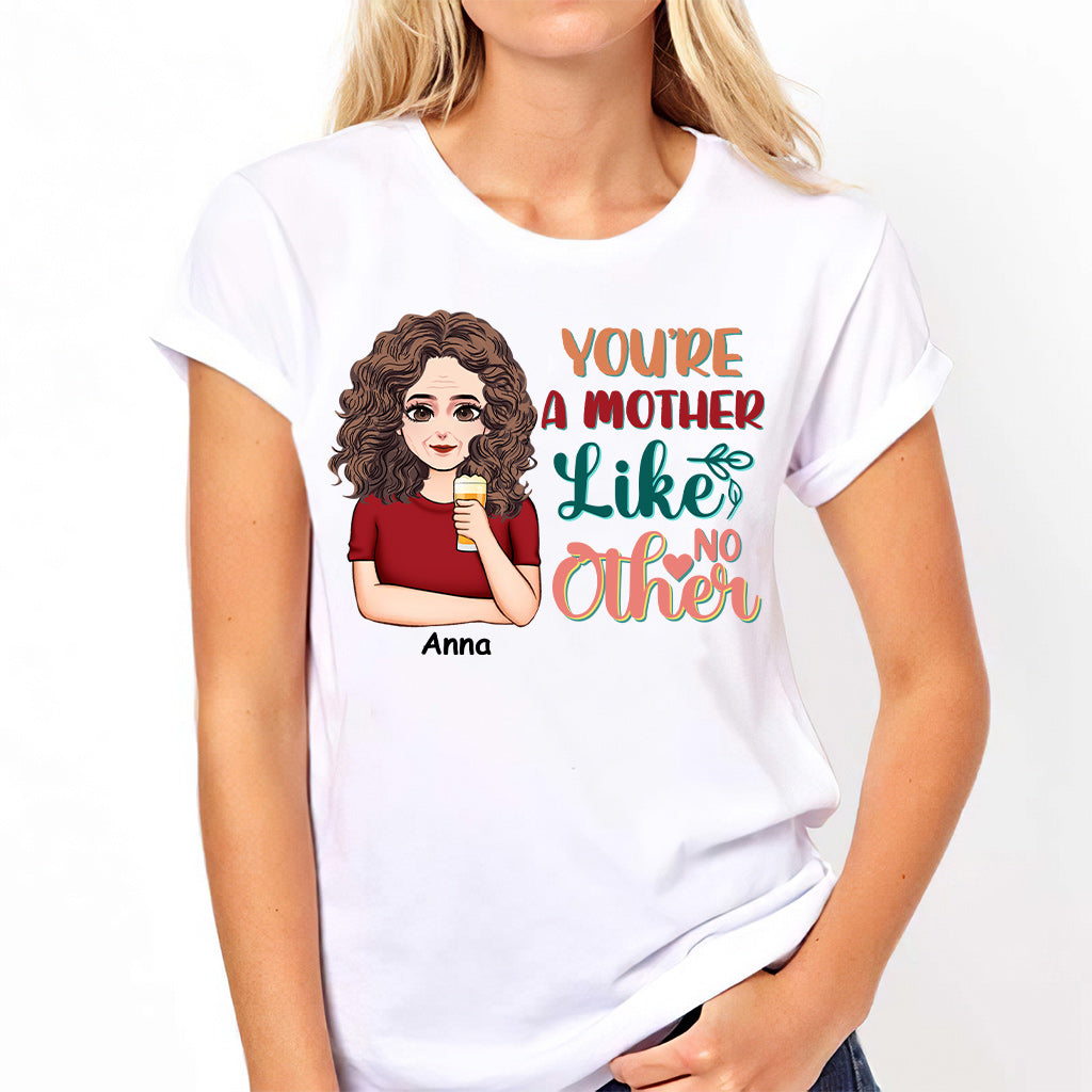 Du bist eine Mutter wie keine andere – Personalisiertes Muttertags-T-Shirt und Hoodie