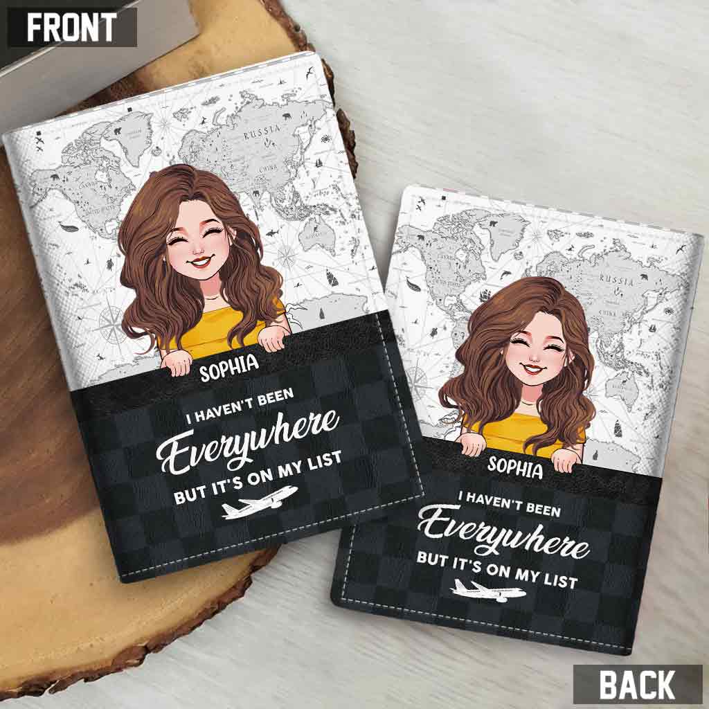 Ich war noch nicht überall – Personalisierter Reisepasshalter
