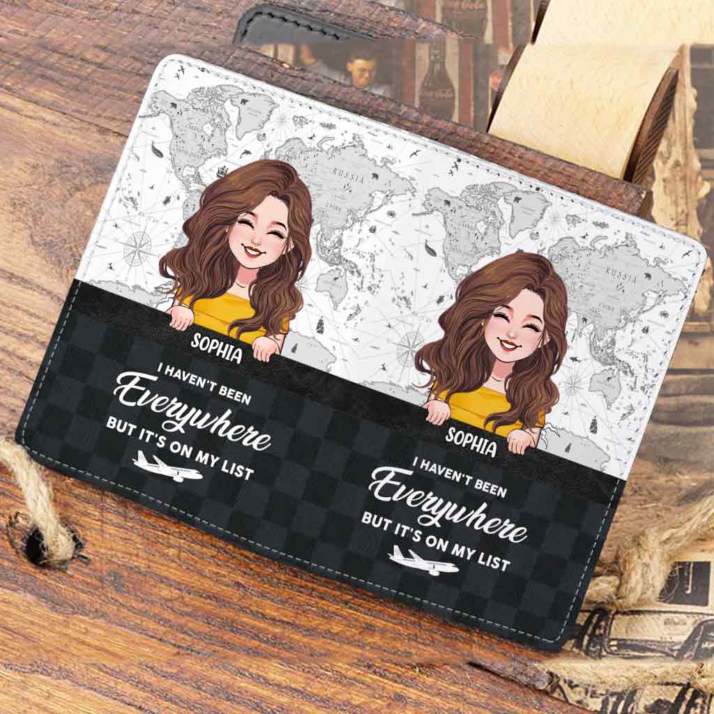 Ich war noch nicht überall – Personalisierter Reisepasshalter