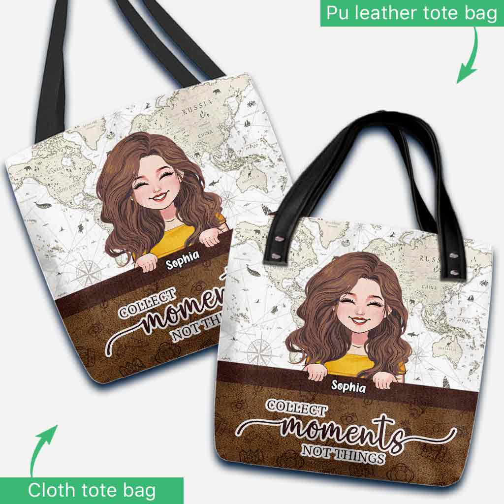 Sammle Momente, nicht Dinge – personalisierte Reisetasche