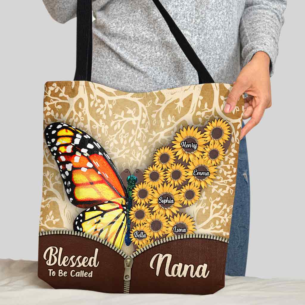 Nana's Little Sunshine - Personalisierte Oma-Tragetasche
