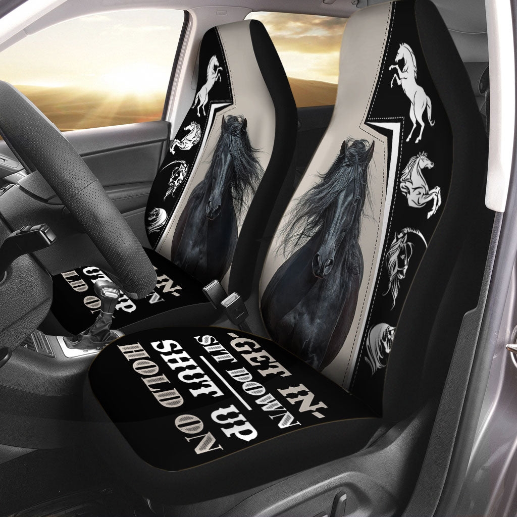 Pferdesitzbezüge für galoppierende Pferde