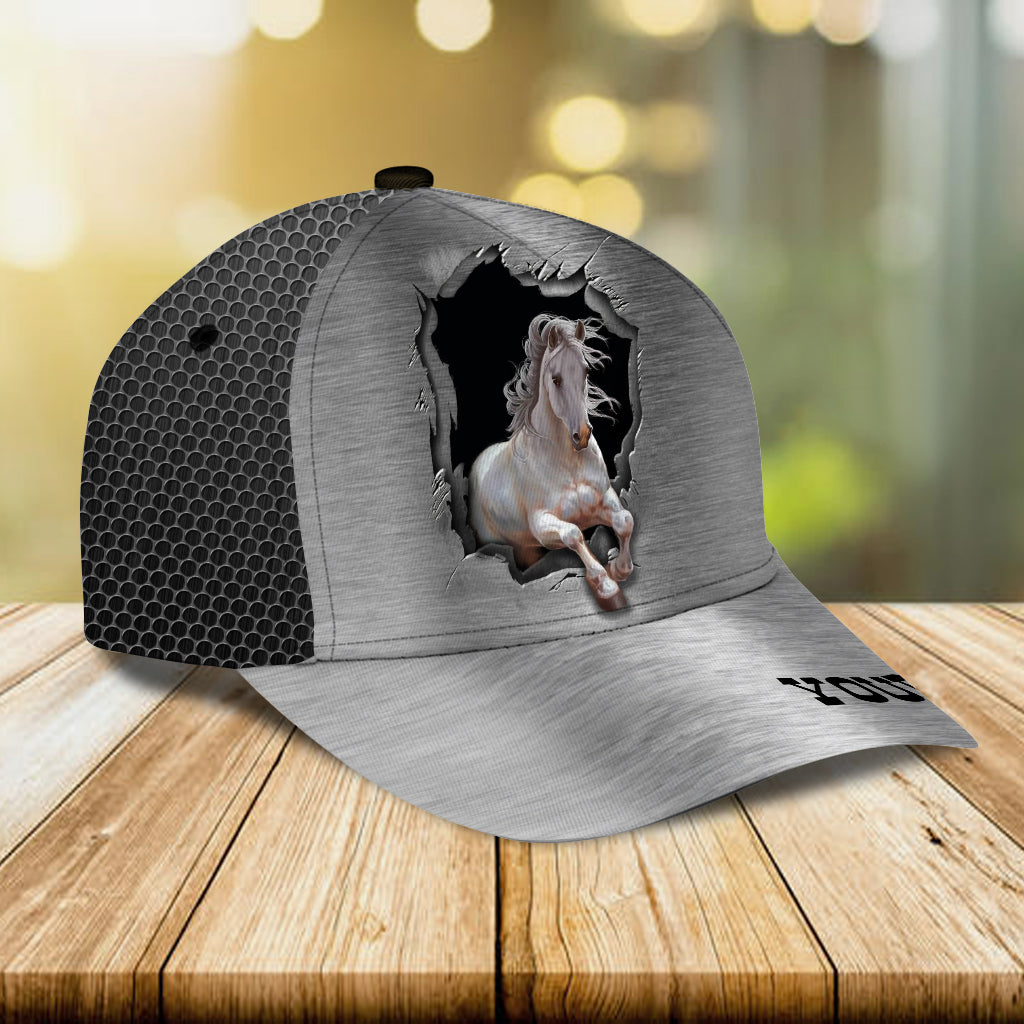 Horse Barn - Personalized Horse Classic Cap