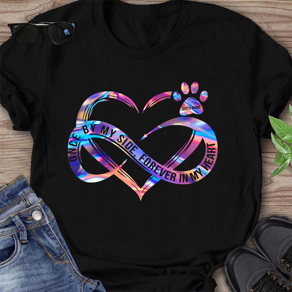 Einmal an meiner Seite – Personalisiertes T-Shirt und Hoodie mit Hund