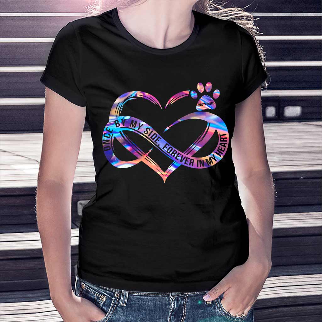 Einmal an meiner Seite – Personalisiertes T-Shirt und Hoodie mit Hund