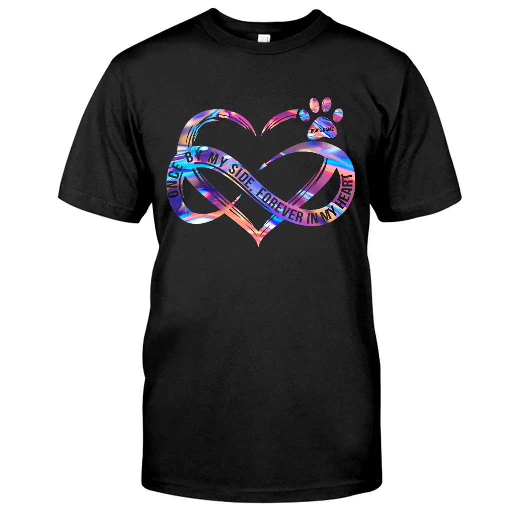 Einmal an meiner Seite – Personalisiertes T-Shirt und Hoodie mit Hund