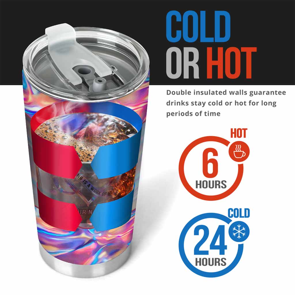 Personalisierter Trinkbecher „Pflege ist eine Herzensangelegenheit“