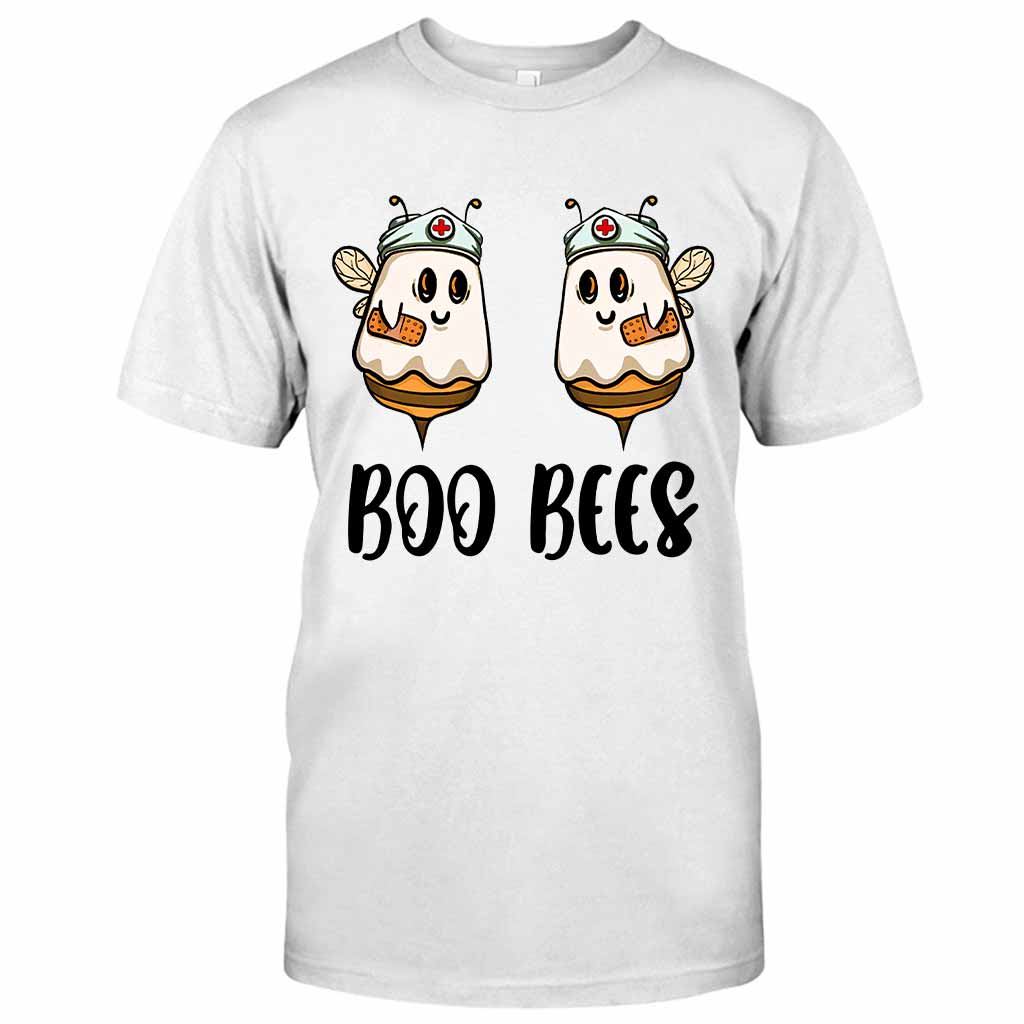 Boo Bees Halloween – Krankenschwester-T-Shirt und Hoodie 082021