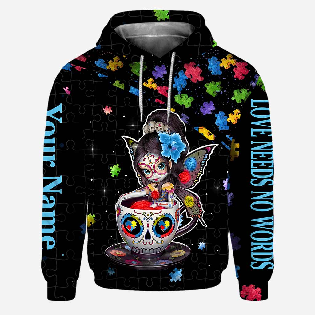 Sei freundlich – Personalisierter Hoodie und Leggings zur Sensibilisierung für Autismus