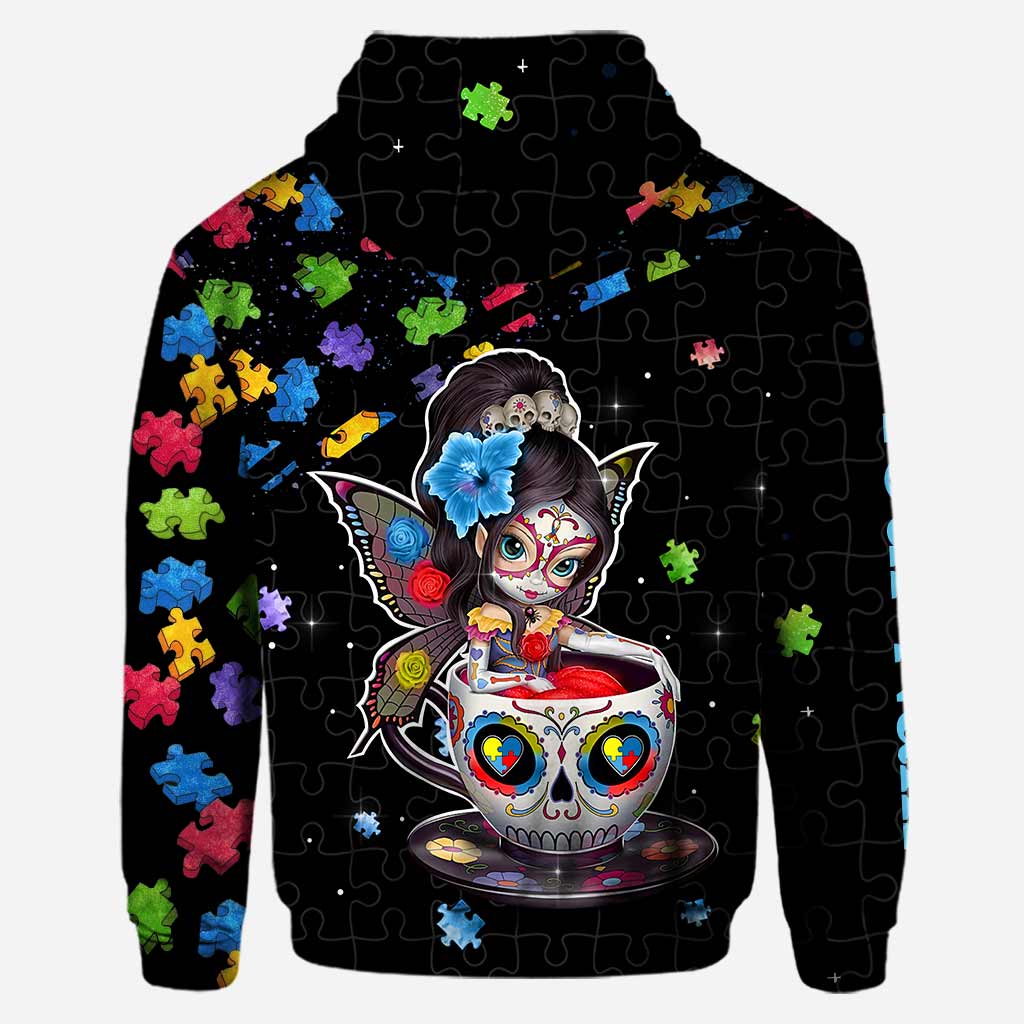 Sei freundlich – Personalisierter Hoodie und Leggings zur Sensibilisierung für Autismus