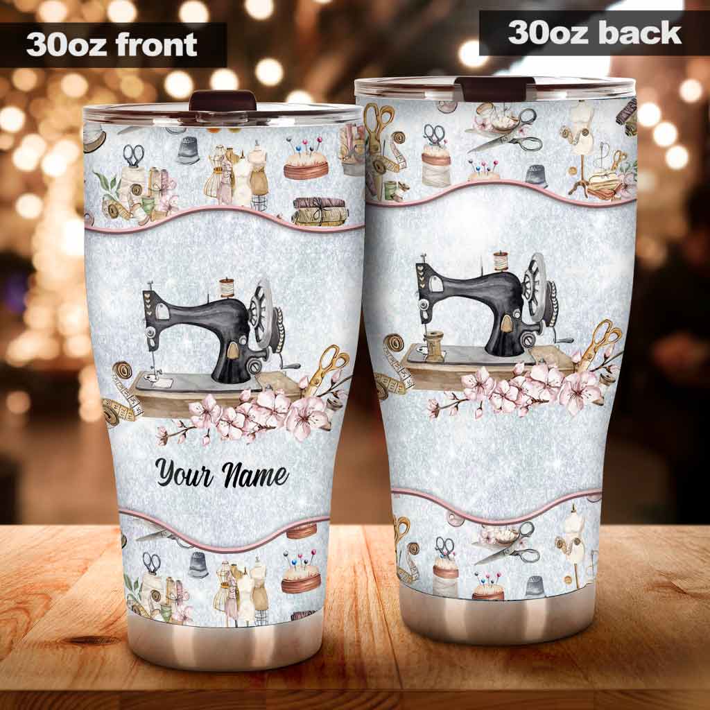 Nähbegeisterung – Personalisierter Becher