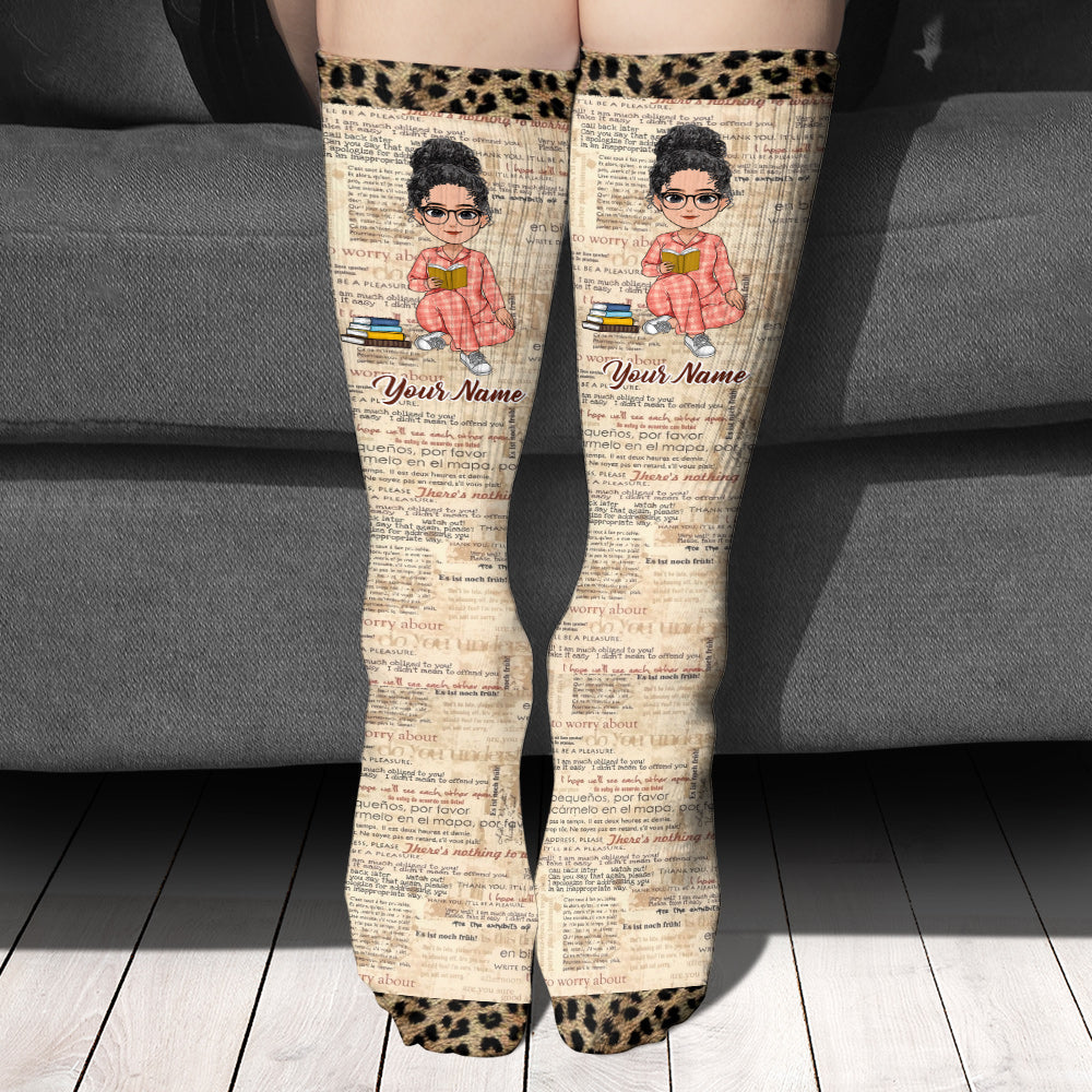 I'm Reading - Personalized Book Socks