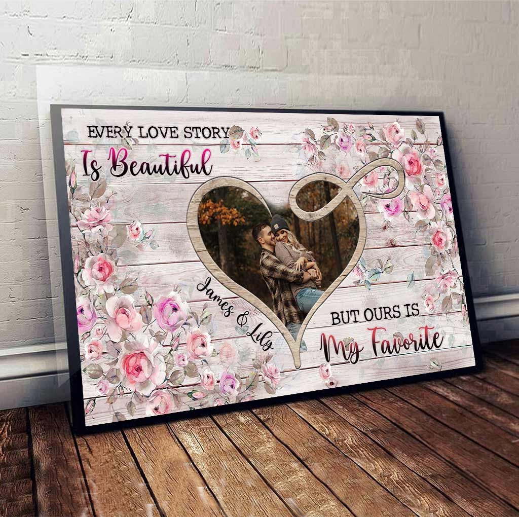 Jede Liebesgeschichte – Personalisiertes Pärchenposter
