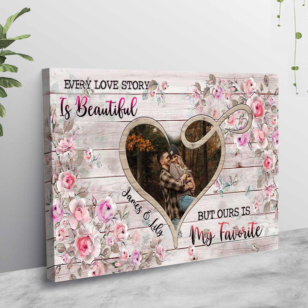 Jede Liebesgeschichte – Personalisiertes Pärchenposter