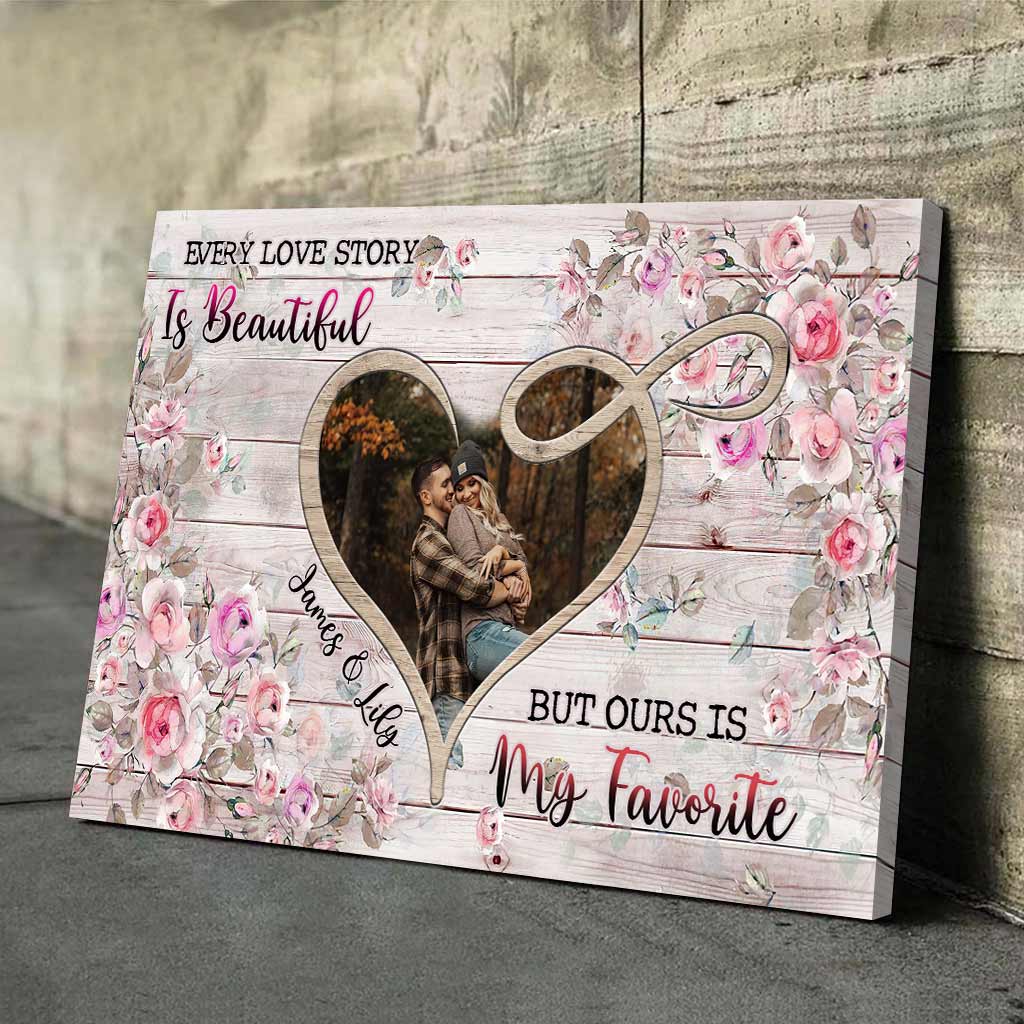 Jede Liebesgeschichte – Personalisiertes Pärchenposter