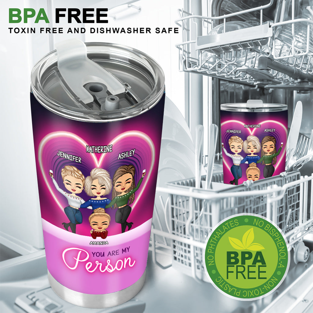 Nicht alle Mädchen sind aus Zucker und Gewürzen gemacht – personalisierter Bestie-Becher