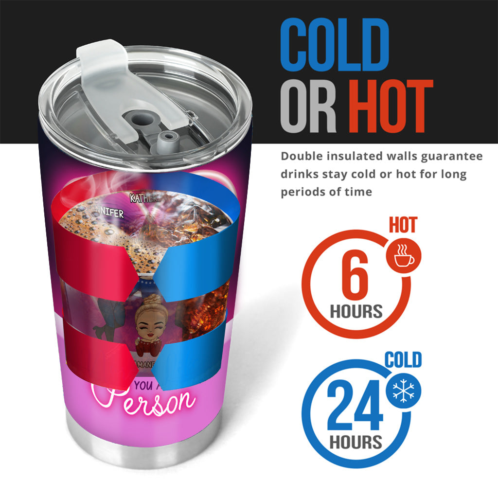 Nicht alle Mädchen sind aus Zucker und Gewürzen gemacht – personalisierter Bestie-Becher