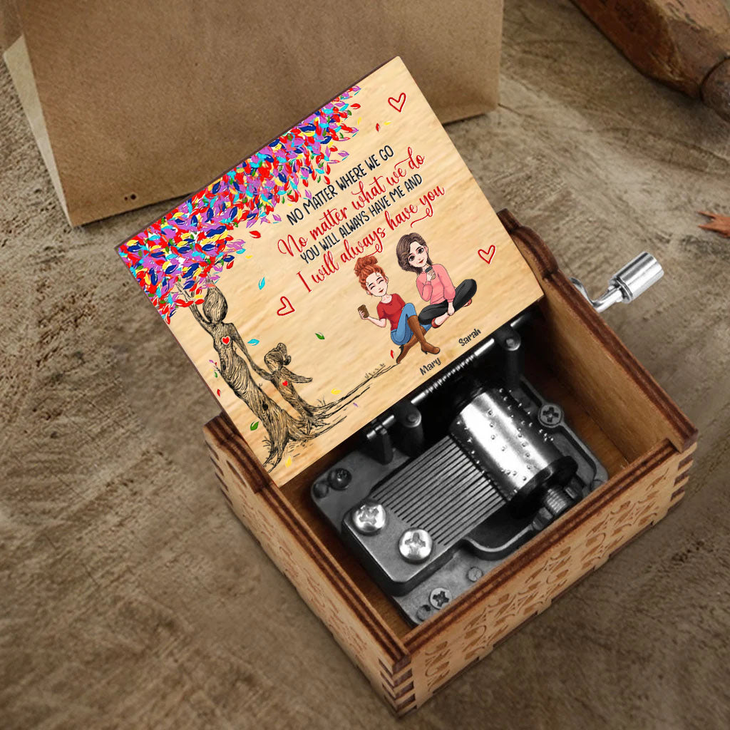 Du bist mein Sonnenschein – Geschenk für Mama, Oma, Sohn, Enkelin, Enkel, Tochter – Personalisierte Spieluhr mit Handkurbel