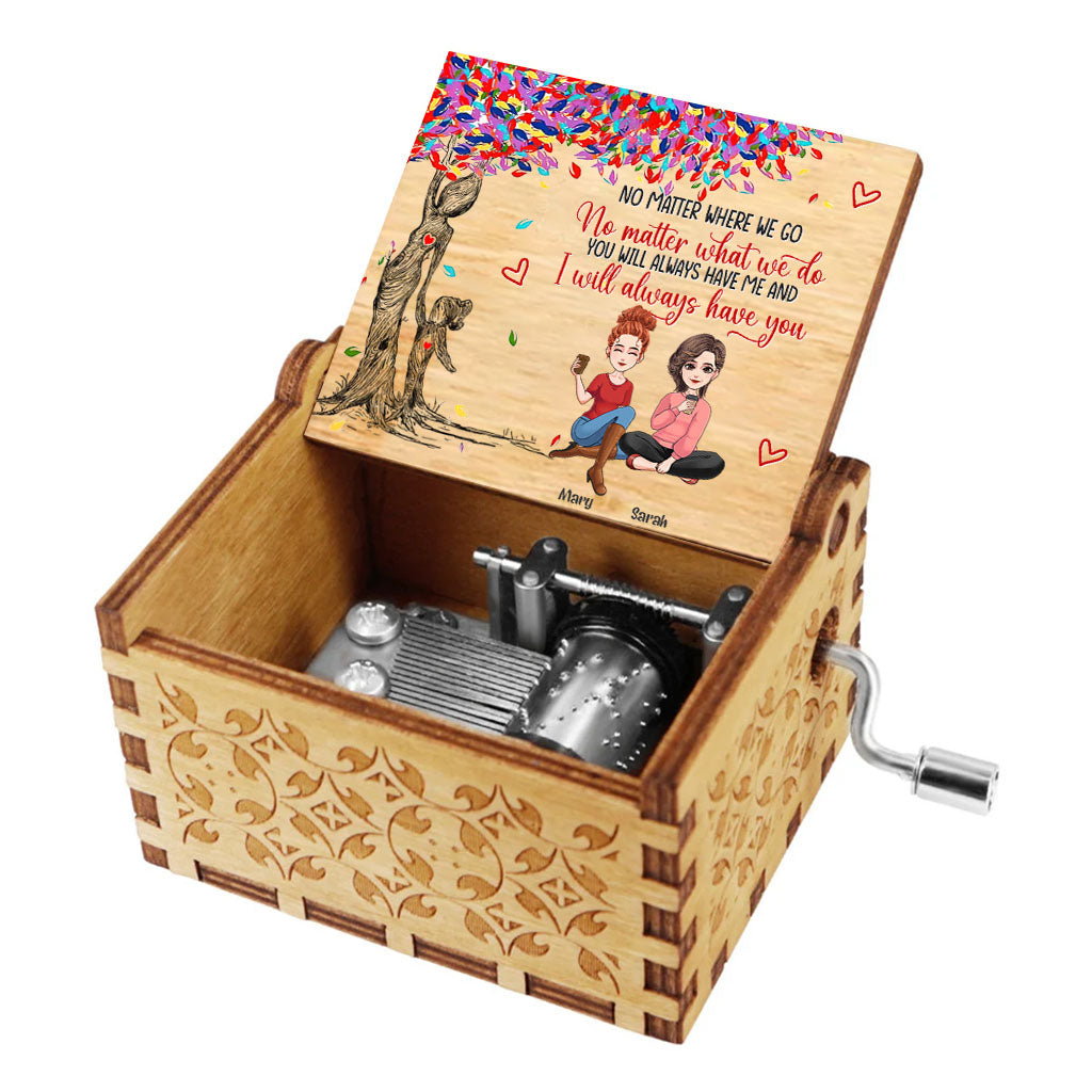 Du bist mein Sonnenschein – Geschenk für Mama, Oma, Sohn, Enkelin, Enkel, Tochter – Personalisierte Spieluhr mit Handkurbel