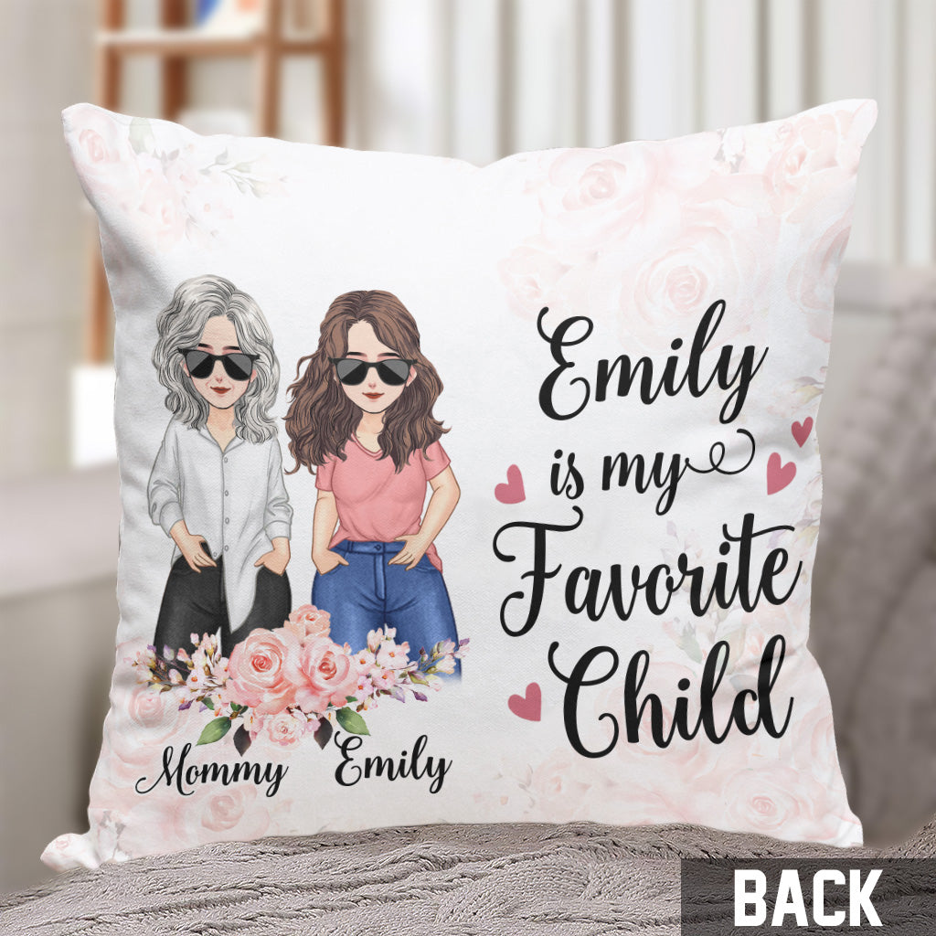 Mein Lieblingskind – Personalisiertes Muttertags-Kissen