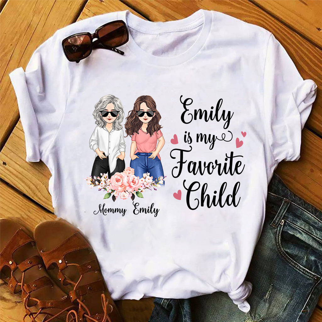 My Favorite Child - Personalized Mother's day Mother T-shirt and Hoodie