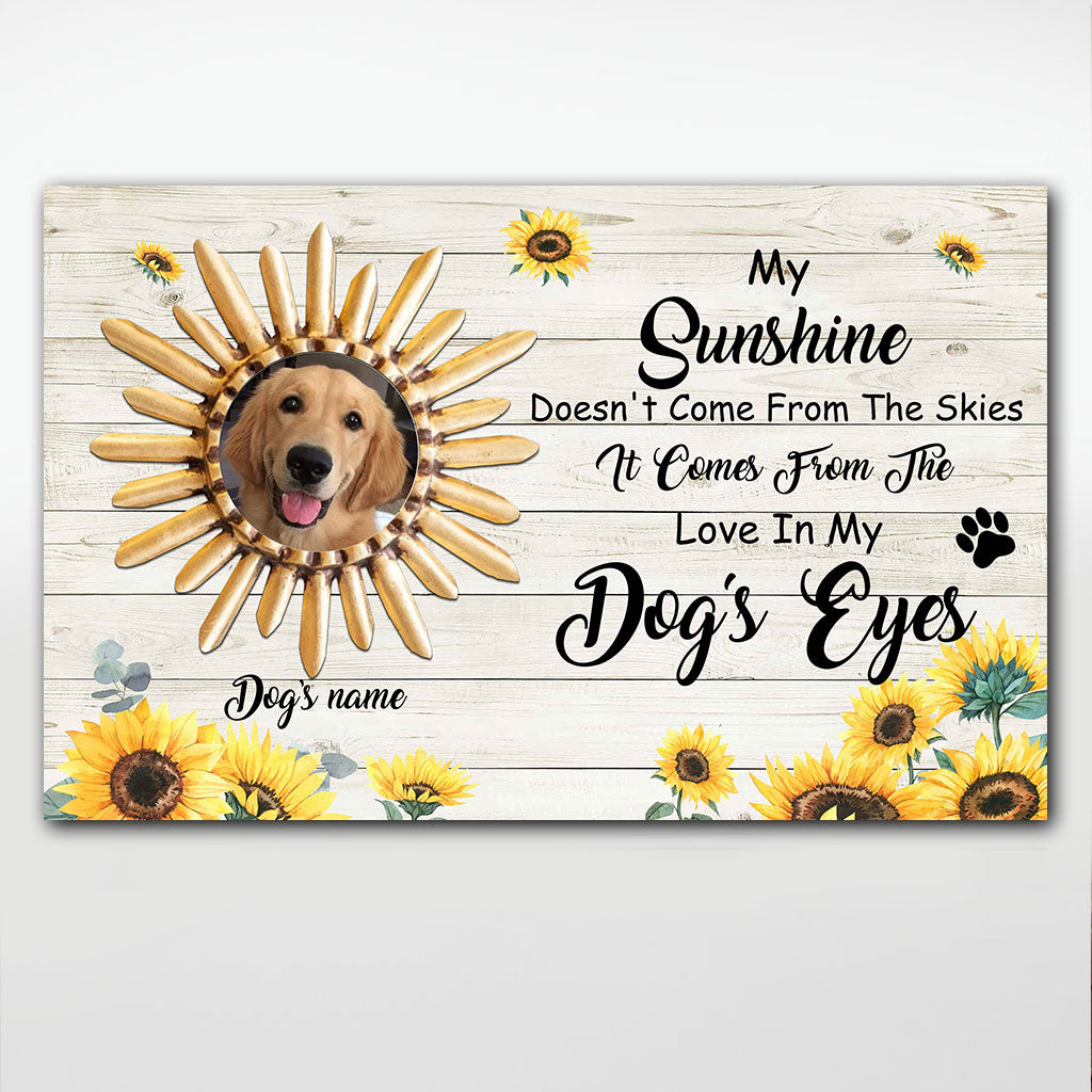 Mein einziger Sonnenschein – personalisiertes Hundeposter