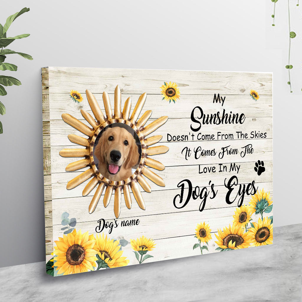 Mein einziger Sonnenschein – personalisiertes Hundeposter