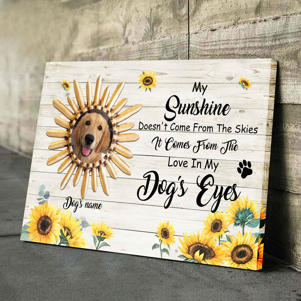 Mein einziger Sonnenschein – personalisiertes Hundeposter