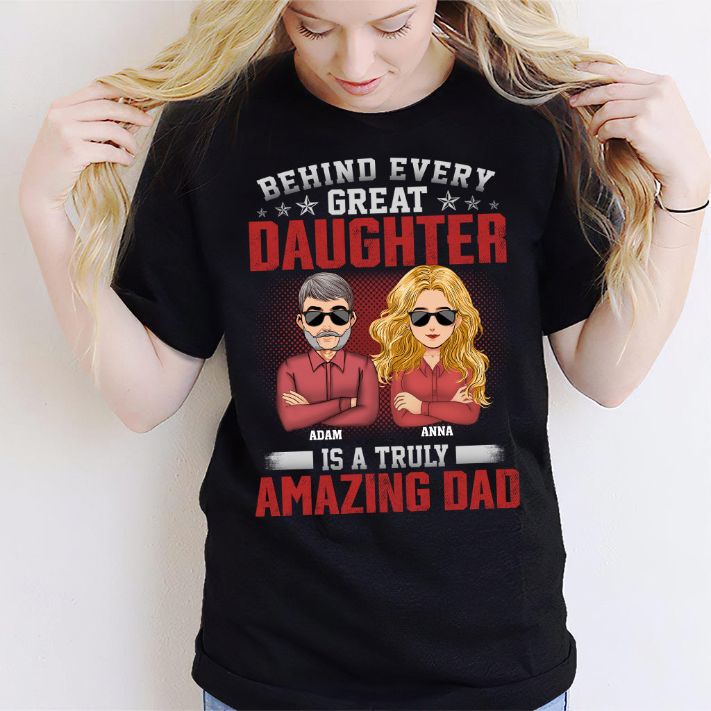 Ein wirklich großartiger Papa – Personalisiertes Vatertags-T-Shirt und Hoodie