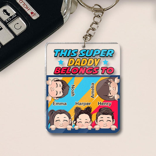 Annoy You For The Foreseeable Future - Personalized Father's Day Father Transparent Keychain