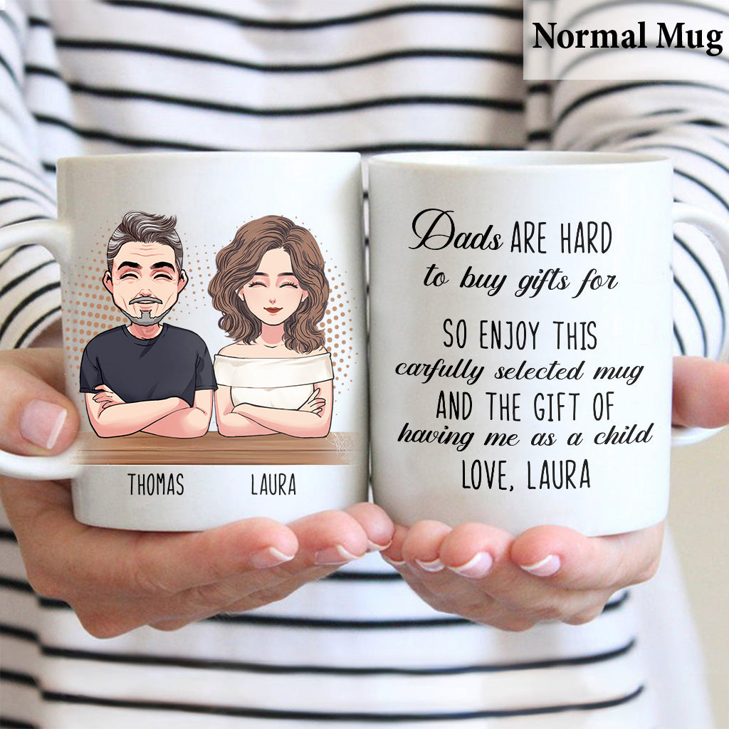 Geschenk für Väter – Personalisierte Vatertasse