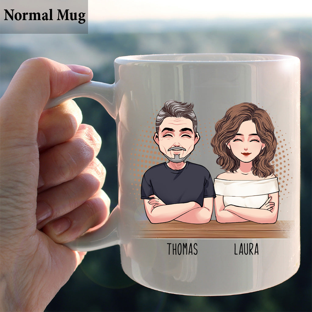 Geschenk für Väter – Personalisierte Vatertasse