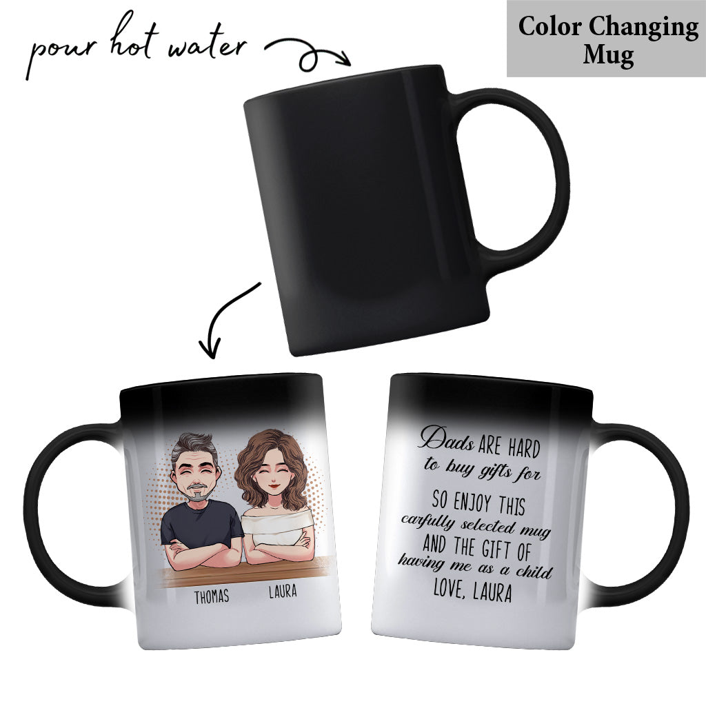 Geschenk für Väter – Personalisierte Vatertasse